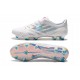 New Soccer Shoes adidas X 99 19.1 FG White Bright Cyan Pink