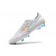 New Soccer Shoes adidas X 99 19.1 FG White Bright Cyan Pink