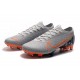 Nike Mercurial Vapor 13 Elite FG Soccer Shoes - Grey Black Orange