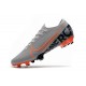 Nike Mercurial Vapor 13 Elite FG Soccer Shoes - Grey Black Orange