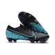 Nike Mercurial Vapor 13 Elite FG Soccer Shoes - Black Blue