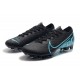 Nike Mercurial Vapor 13 Elite FG Soccer Shoes - Black Blue