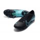 Nike Mercurial Vapor 13 Elite FG Soccer Shoes - Black Blue
