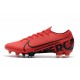 Nike Mercurial Vapor 13 Elite FG Soccer Shoes - Red Black