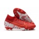 New Nike Mercurial Superfly 7 Elite FG Cleats - Red White