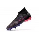 Mens adidas Predator 19+ FG Boots - Black Pink Blue