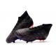 Mens adidas Predator 19+ FG Boots - Black Pink Blue