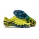 Nike Hypervenom Phinish FG Football Boots Yellow Black Blue