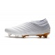 adidas Copa 19+ FG Firm Ground Soccer Boot - White Gold