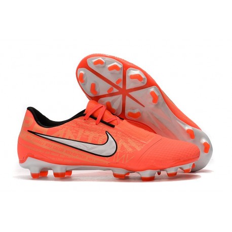 Nike Phantom VNM Elite FG Cleats Bright Mango White
