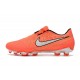 Nike Phantom VNM Elite FG Cleats Bright Mango White