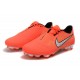 Nike Phantom VNM Elite FG Cleats Bright Mango White